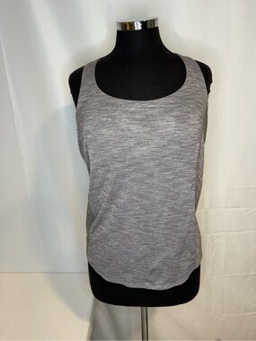 Lululemon Athletica Size 4 Tank Top Built-In Sports Bra Strappy Back